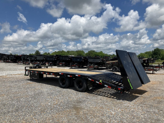 New 2025 Load Trail 102" X 25' 24k Deckover Equipment Trailer