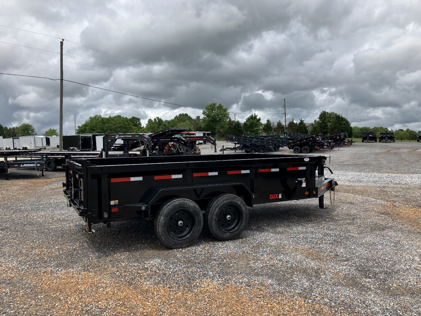 New 2026 MAXXD Dump Trailer | 83" x 14' 17.5K GVWR