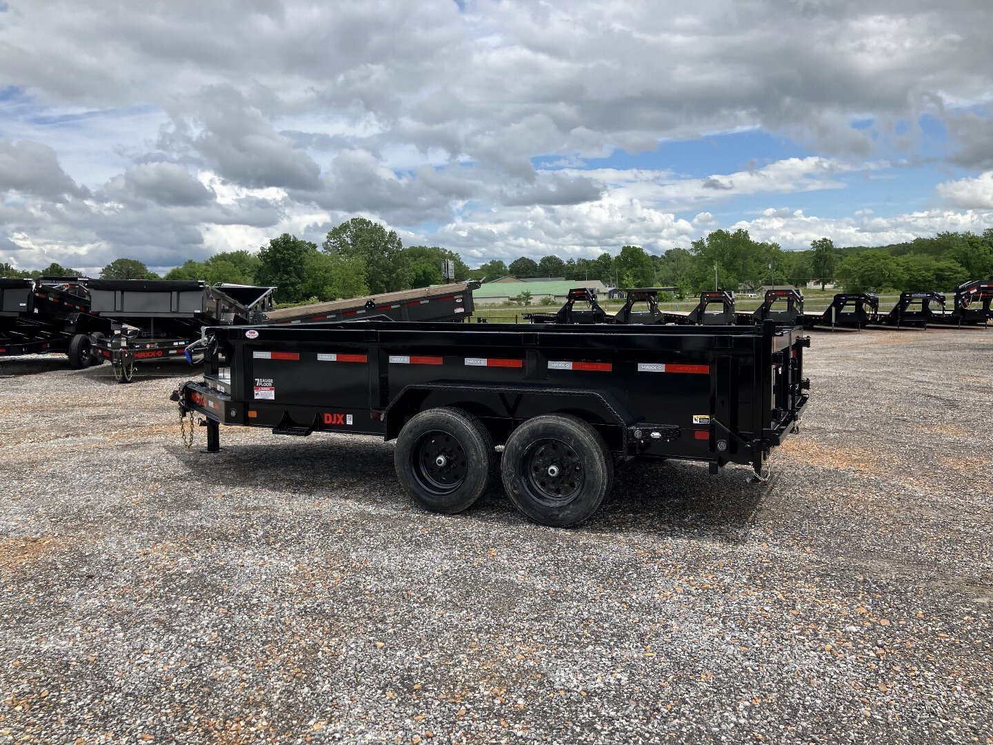 New 2026 MAXXD Dump Trailer | 83" x 14' 17.5K GVWR