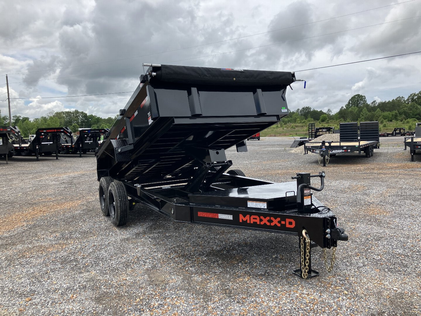 New 2026 MAXXD Dump Trailer | 83" x 14' 17.5K GVWR