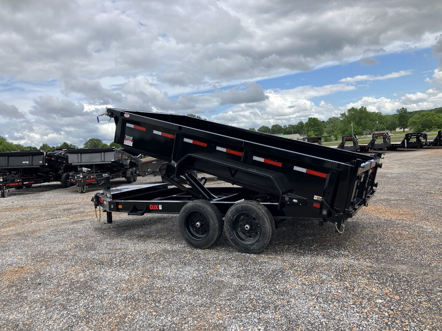 New 2026 MAXXD Dump Trailer | 83" x 14' 17.5K GVWR