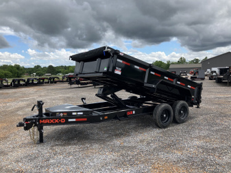 New 2026 MAXXD Dump Trailer | 83" x 14' 17.5K GVWR