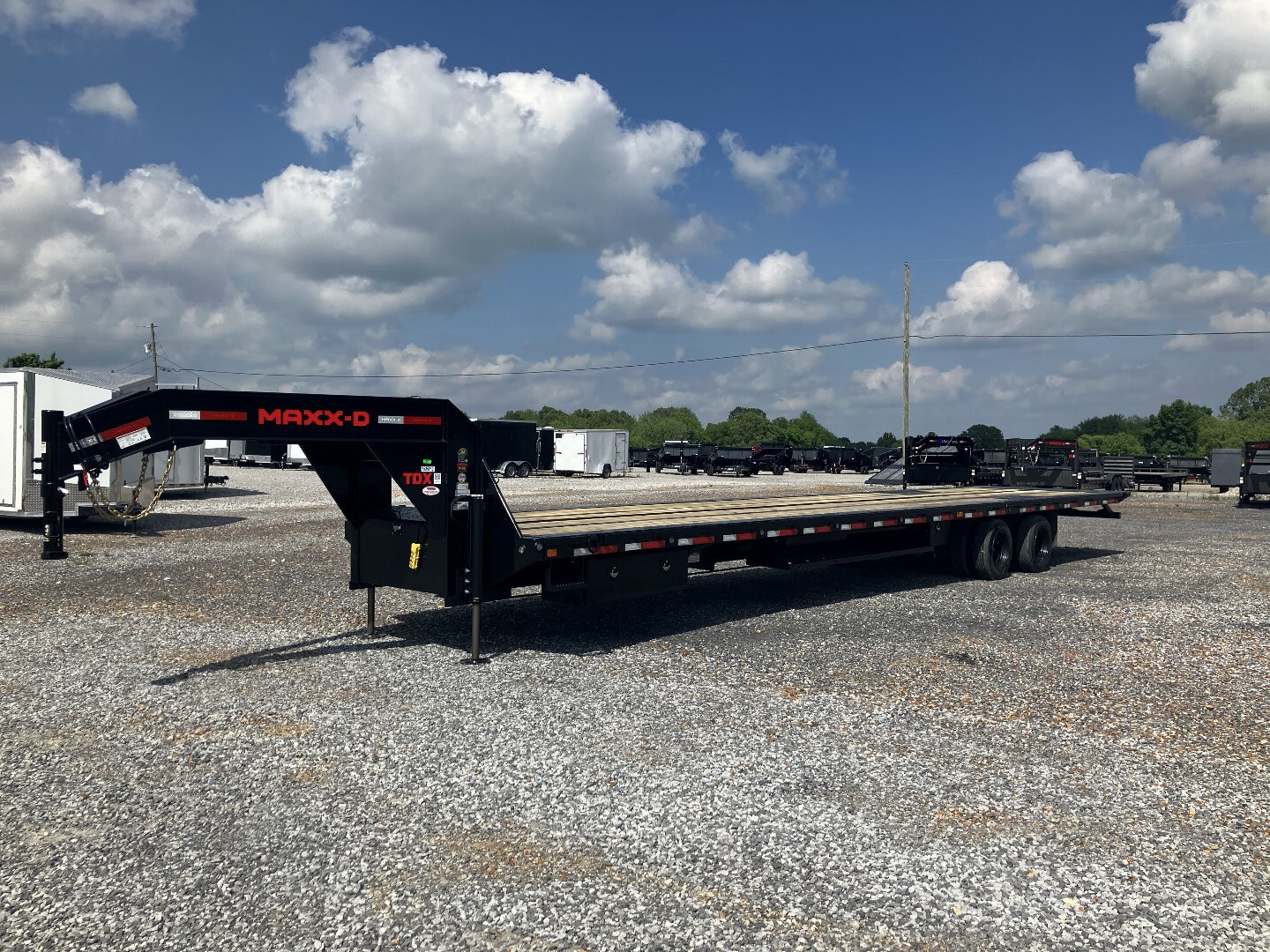 New 2026 MAXXD 102"X40' 30K Full Tilt Container Gooseneck Trailer