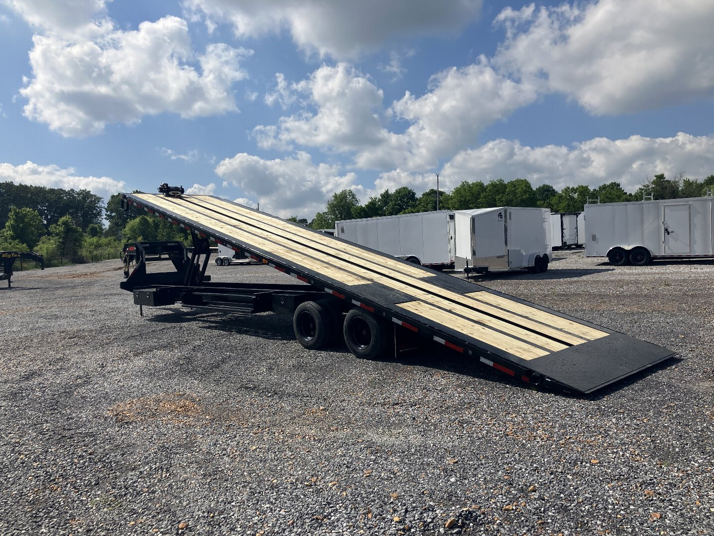 New 2026 MAXXD 102"X40' 30K Full Tilt Container Gooseneck Trailer