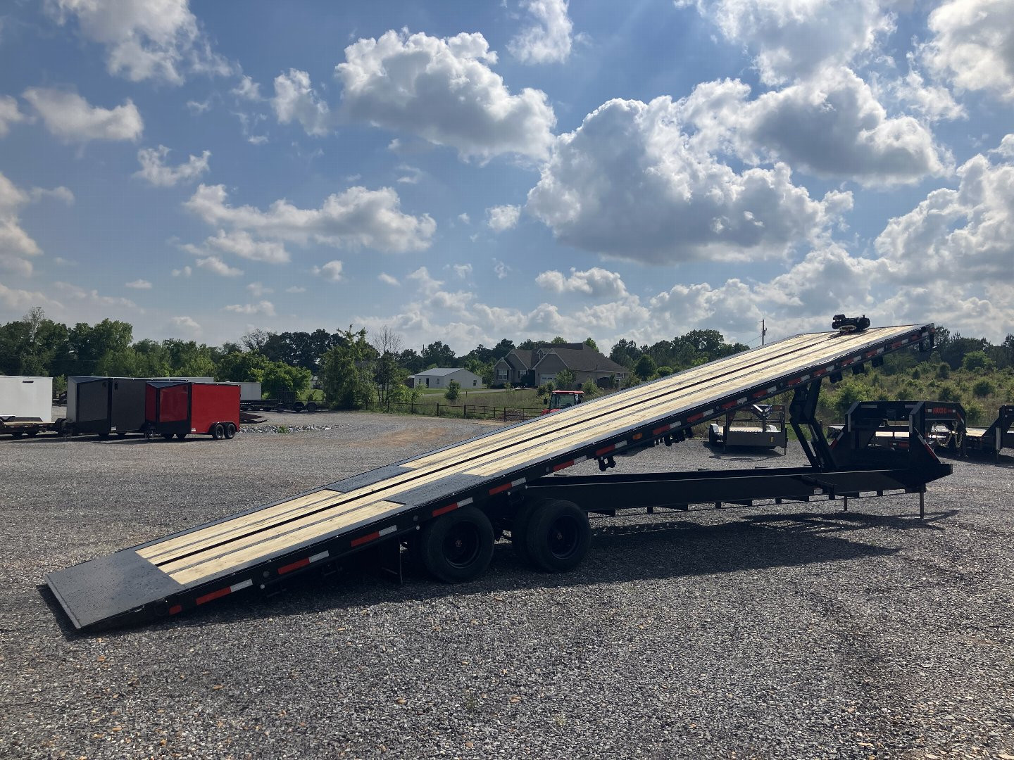 New 2026 MAXXD 102"X40' 30K Full Tilt Container Gooseneck Trailer