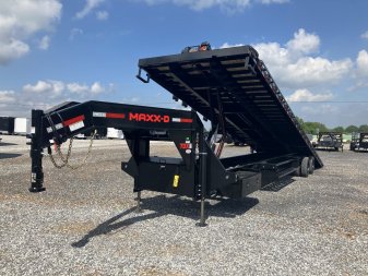 New 2026 MAXXD 102"X40' 30K Full Tilt Container Gooseneck Trailer