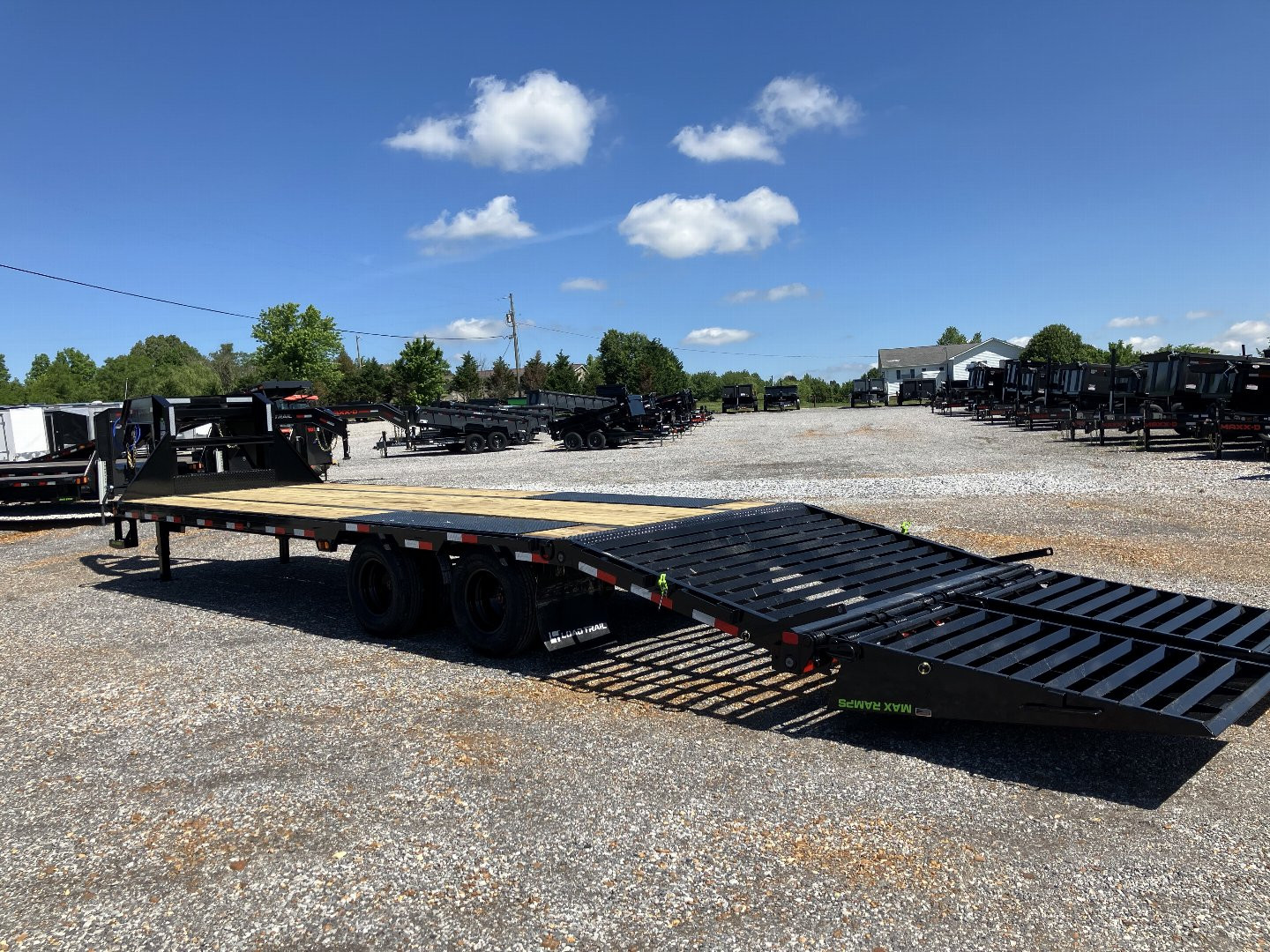 New 2025 Load Trail 102"x30' 24k Gooseneck Flatbed Trailer