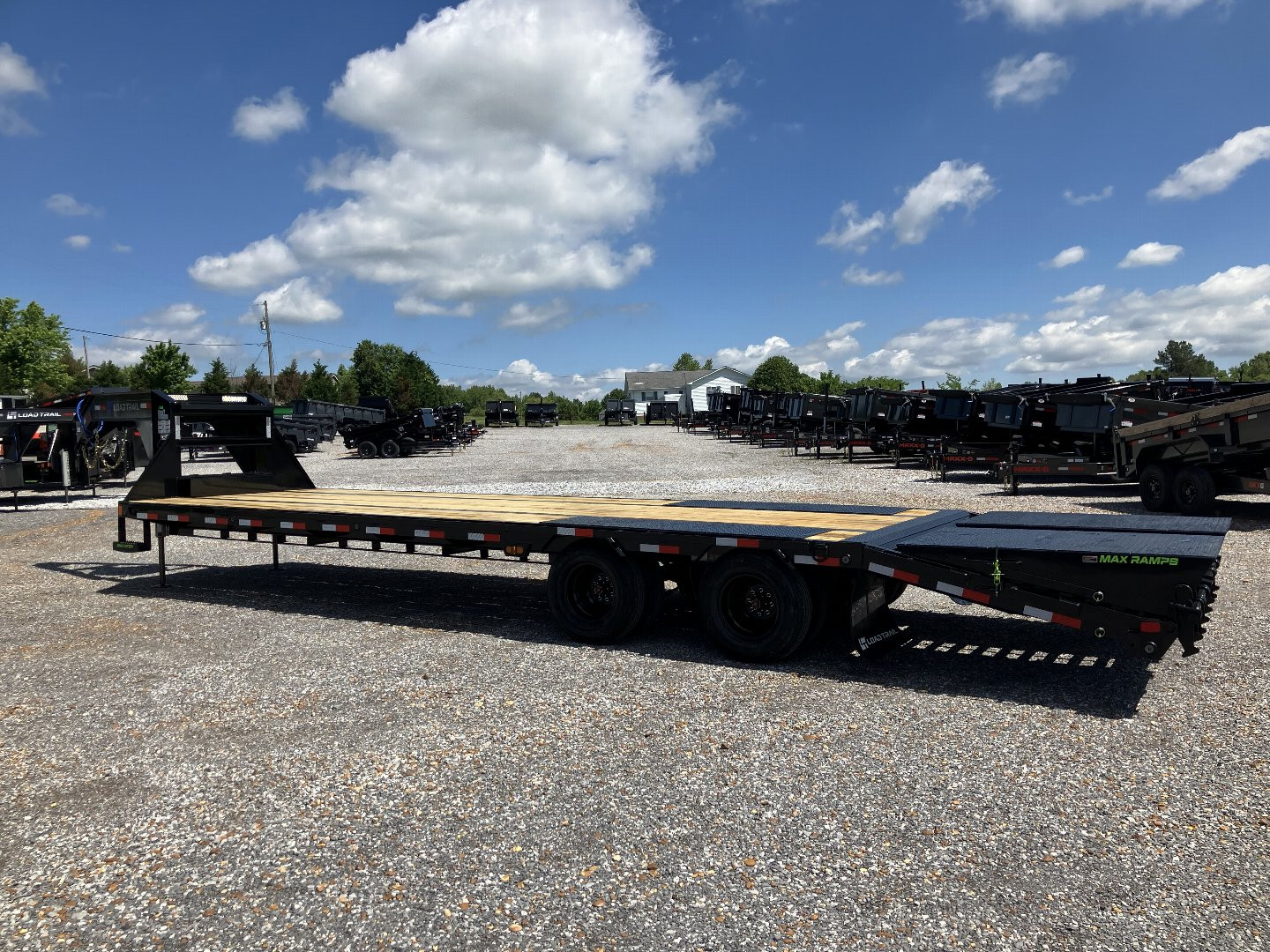 New 2025 Load Trail 102"x30' 24k Gooseneck Flatbed Trailer