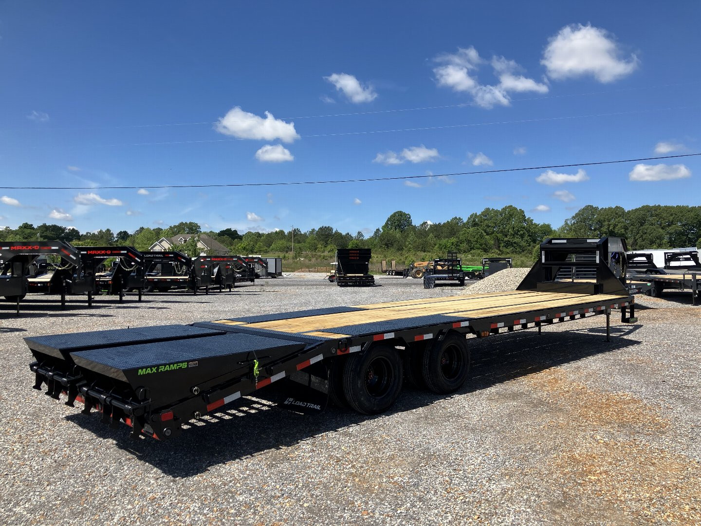 New 2025 Load Trail 102"x30' 24k Gooseneck Flatbed Trailer