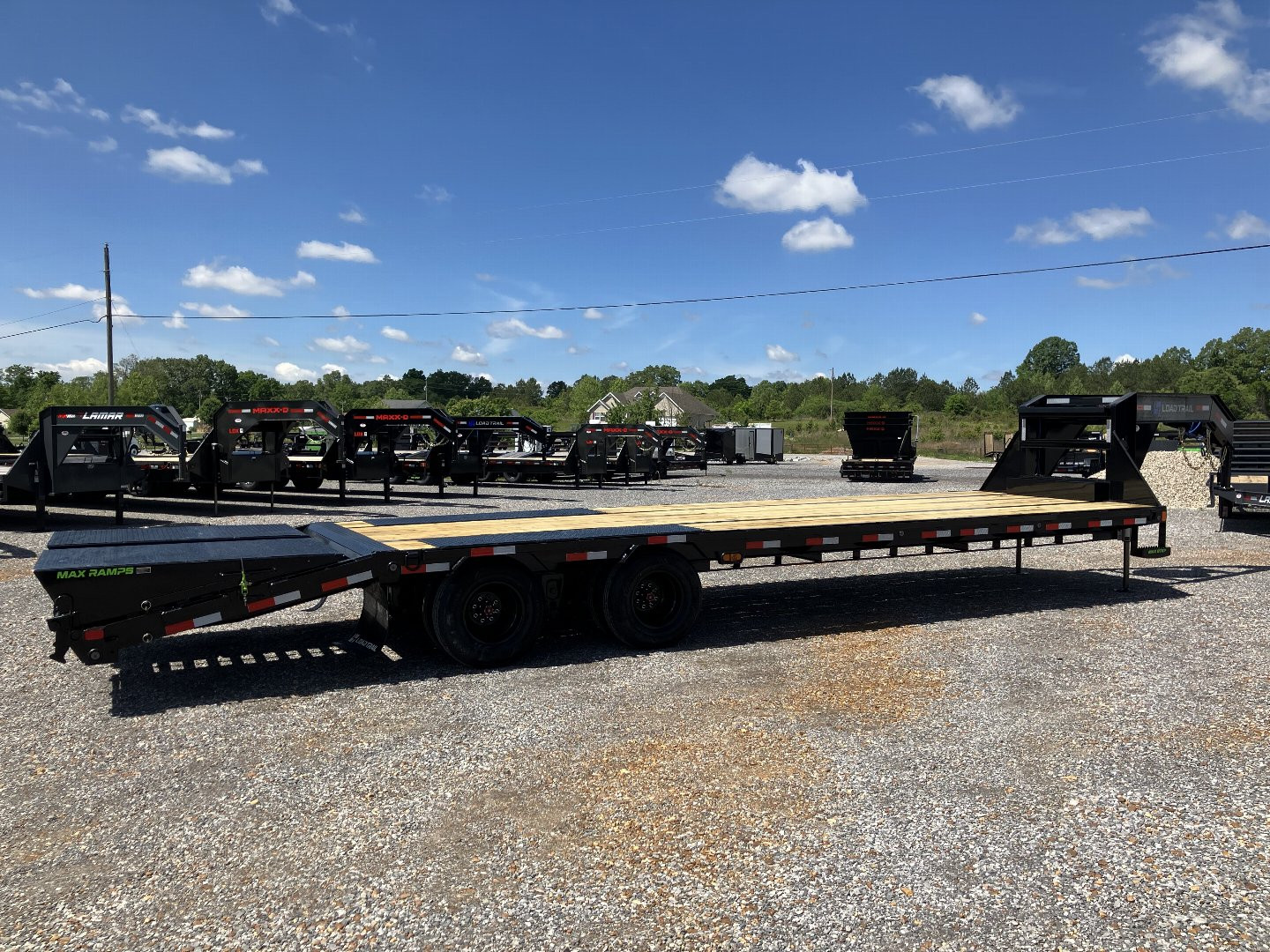 New 2025 Load Trail 102"x30' 24k Gooseneck Flatbed Trailer