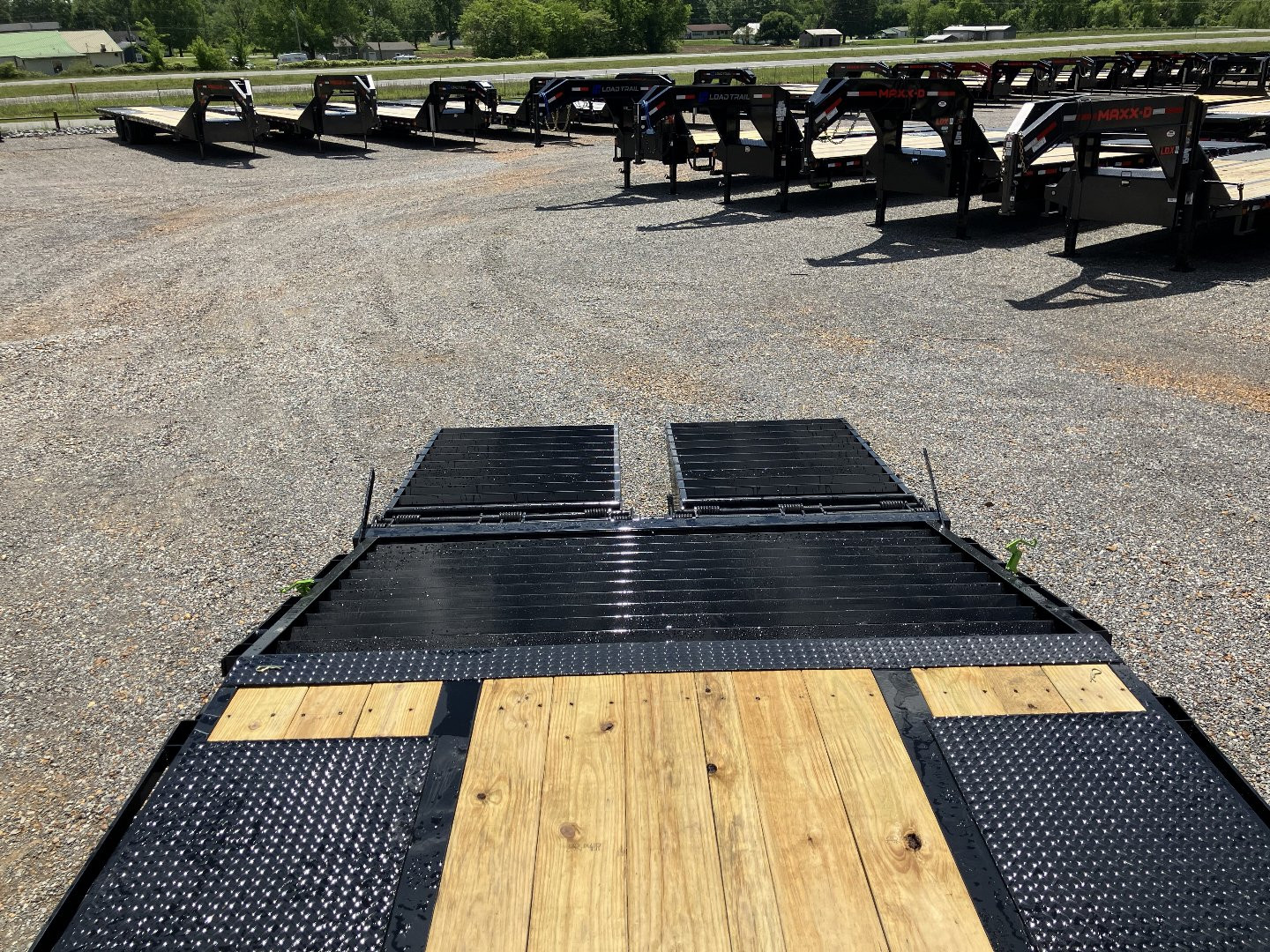 New 2025 Load Trail 102"x30' 24k Gooseneck Flatbed Trailer