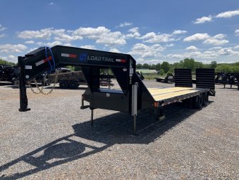 New 2025 Load Trail 102"x30' 24k Gooseneck Flatbed Trailer