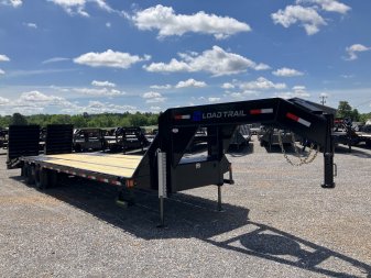 New 2025 Load Trail 102"x30' 24k Gooseneck Flatbed Trailer