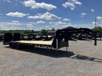 New 2025 Load Trail 102"x30' 24k Gooseneck Flatbed Trailer