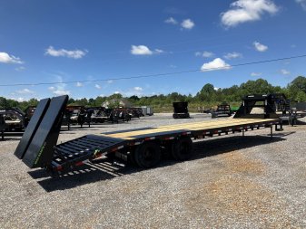New 2025 Load Trail 102"x30' 24k Gooseneck Flatbed Trailer