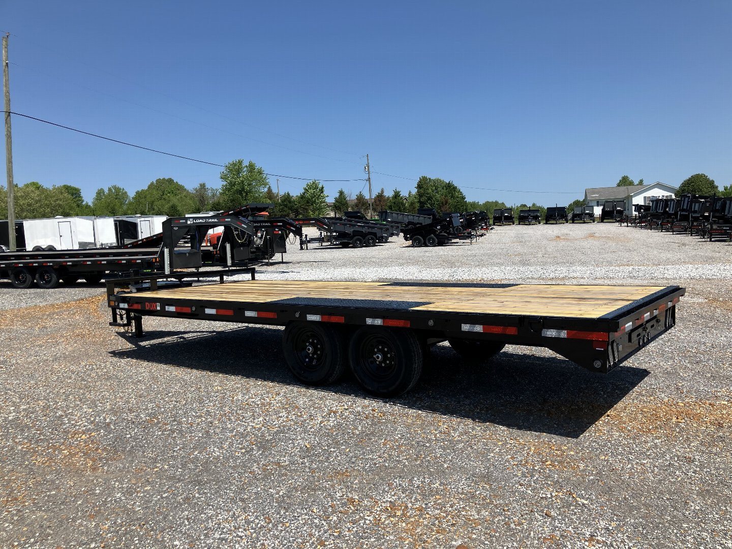 New 2026 MAXXD 102"X20' 14K Flatbed Trailer