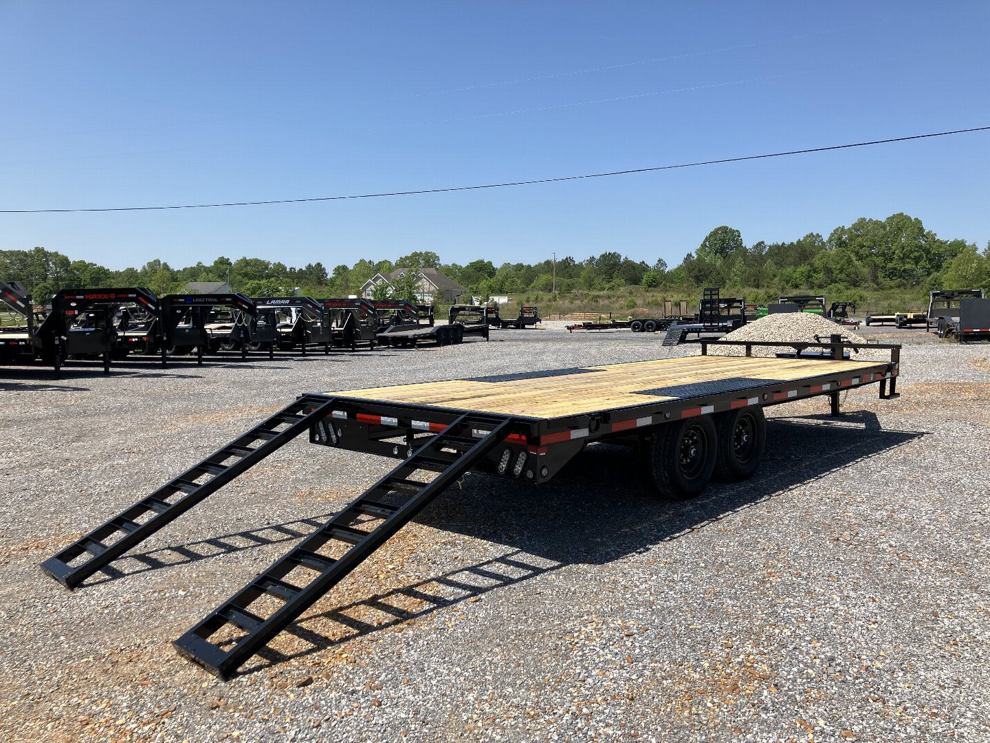 New 2026 MAXXD 102"X20' 14K Flatbed Trailer