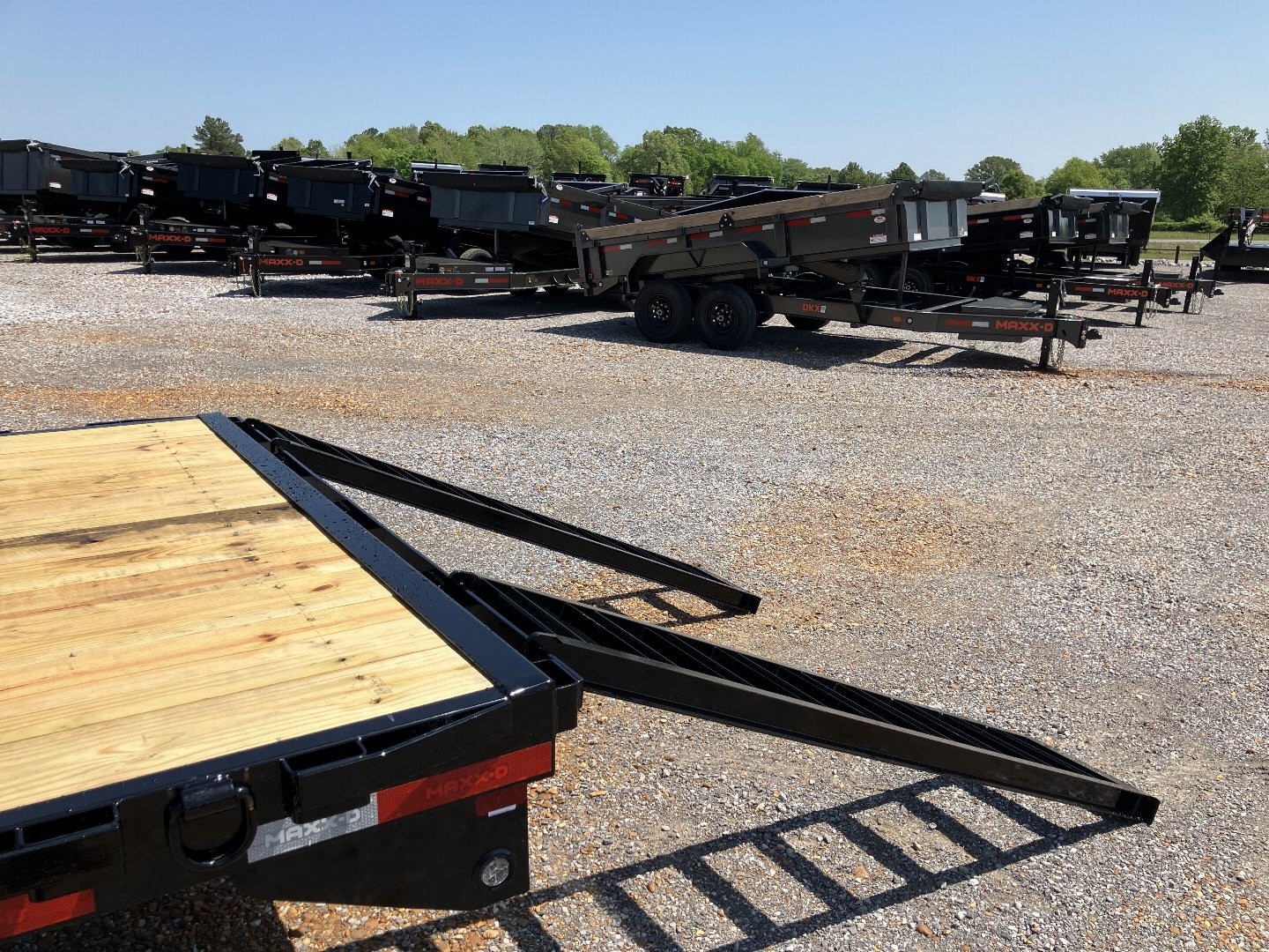 New 2026 MAXXD 102"X20' 14K Flatbed Trailer