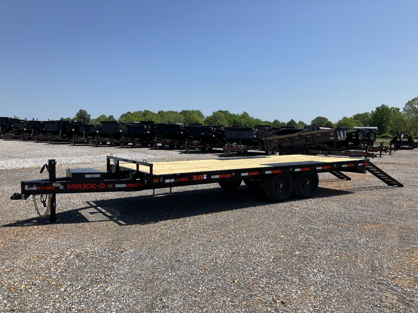 New 2026 MAXXD 102"X20' 14K Flatbed Trailer
