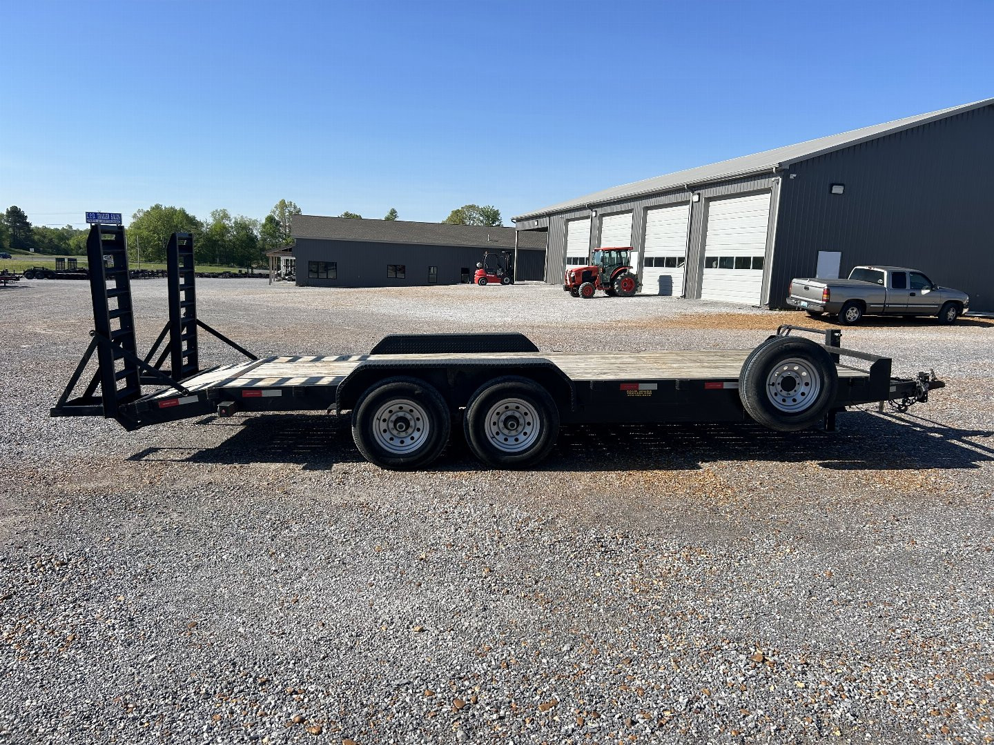 Used 2021 Lawrimore 83"x20' 14k Equipment Trailer