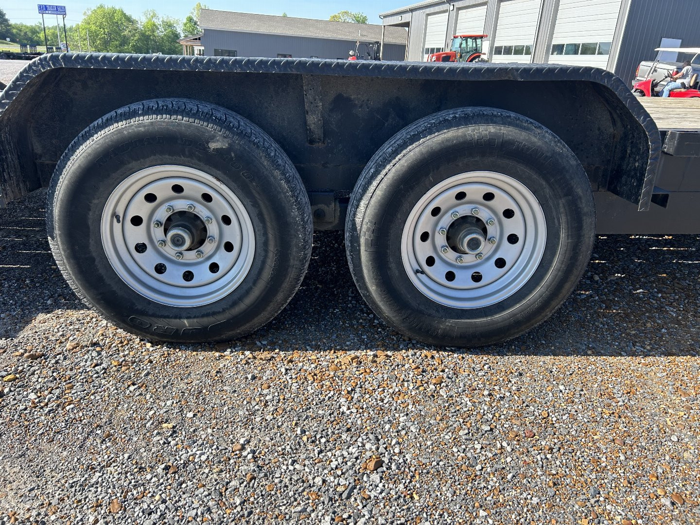 Used 2021 Lawrimore 83"x20' 14k Equipment Trailer