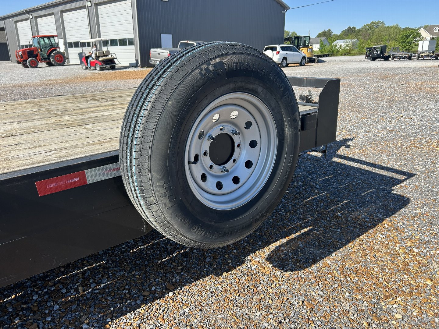 Used 2021 Lawrimore 83"x20' 14k Equipment Trailer