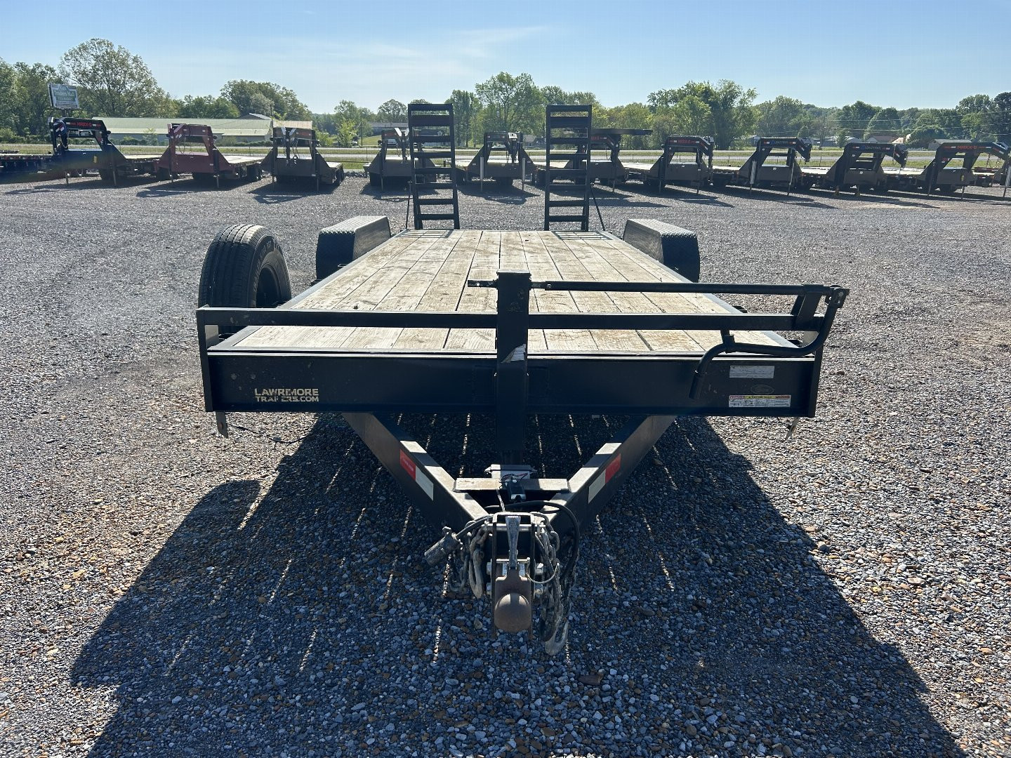 Used 2021 Lawrimore 83"x20' 14k Equipment Trailer