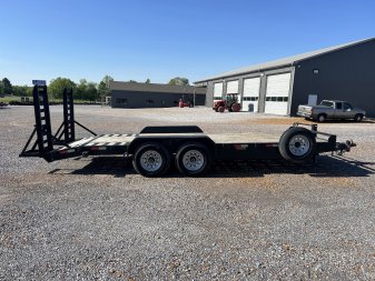 Used 2021 Lawrimore 83"x20' 14k Equipment Trailer