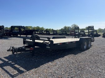 Used 2021 Lawrimore 83"x20' 14k Equipment Trailer