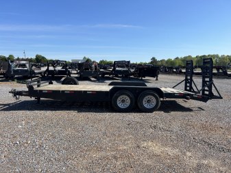 Used 2021 Lawrimore 83"x20' 14k Equipment Trailer