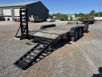 Used 2021 Lawrimore 83"x20' 14k Equipment Trailer