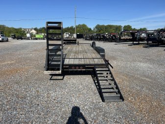 Used 2021 Lawrimore 83"x20' 14k Equipment Trailer