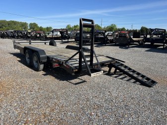Used 2021 Lawrimore 83"x20' 14k Equipment Trailer