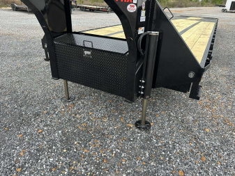 New 2025 MAXXD 102"X40' 40K *ENGINEERED FRAME* HYD DOVE Gooseneck Flatbed Trailer *AIR RIDE*