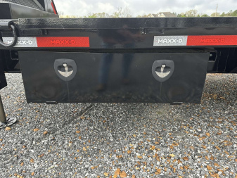 New 2025 MAXXD 102"X40' 40K *ENGINEERED FRAME* HYD DOVE Gooseneck Flatbed Trailer *AIR RIDE*