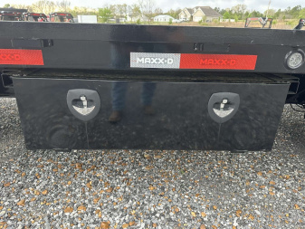 New 2025 MAXXD 102"X40' 40K *ENGINEERED FRAME* HYD DOVE Gooseneck Flatbed Trailer *AIR RIDE*
