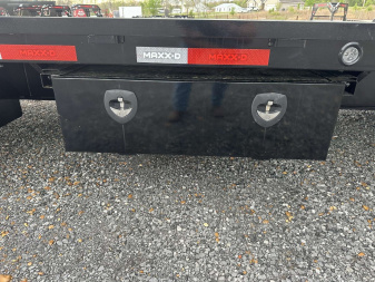 New 2025 MAXXD 102"X40' 40K *ENGINEERED FRAME* HYD DOVE Gooseneck Flatbed Trailer *AIR RIDE*