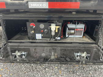 New 2025 MAXXD 102"X40' 40K *ENGINEERED FRAME* HYD DOVE Gooseneck Flatbed Trailer *AIR RIDE*