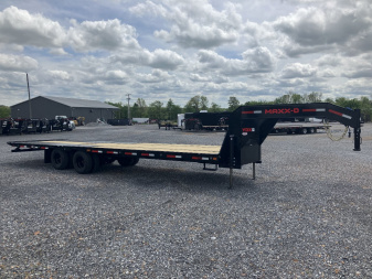 New 2025 MAXXD 102" x 32' 25.9K HYD Dove Gooseneck Trailer