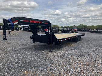 New 2025 MAXXD 102" x 32' 25.9K HYD Dove Gooseneck Trailer