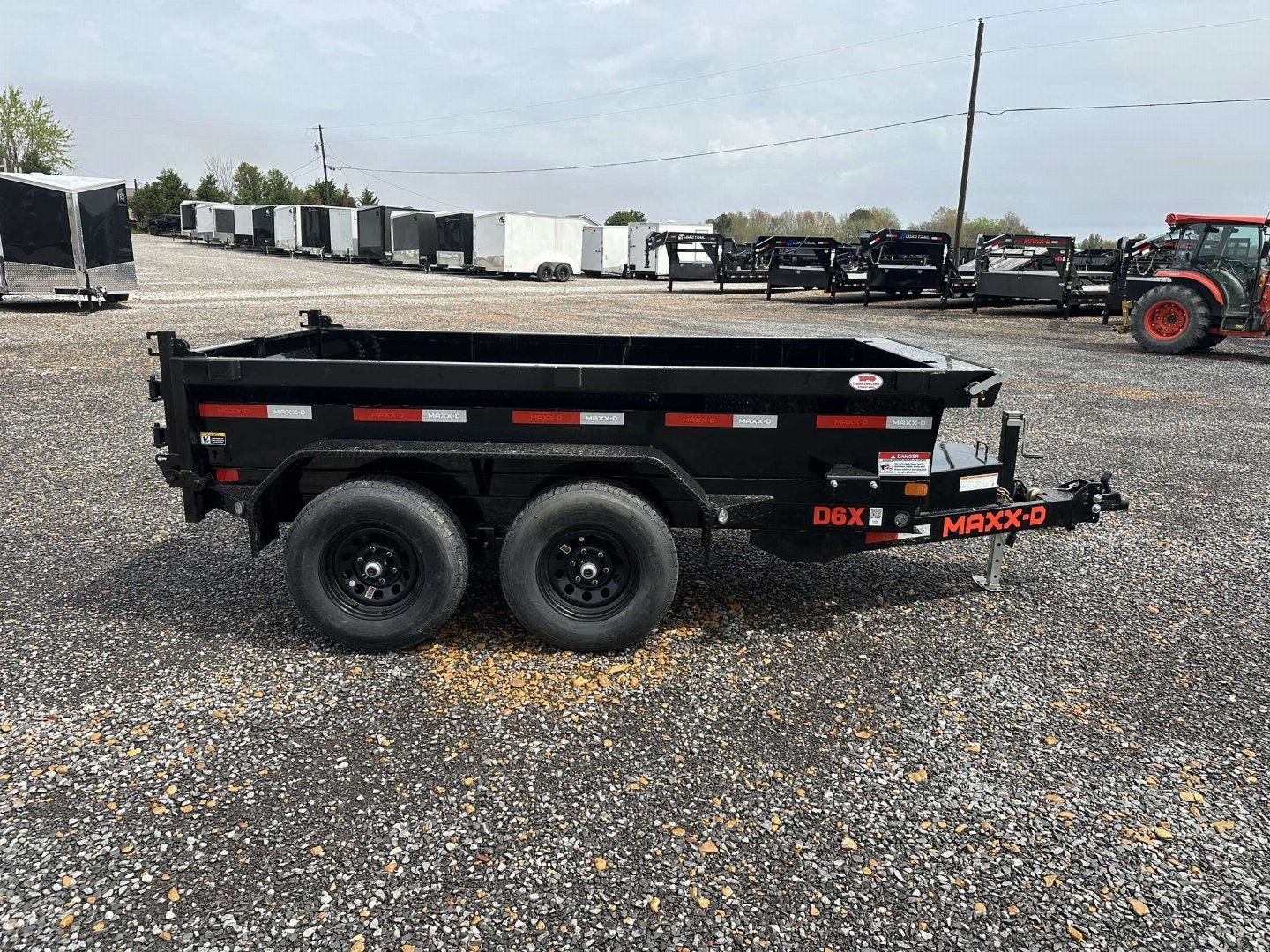 New 2025 MAXXD 60"x10' 10k Dump Trailer