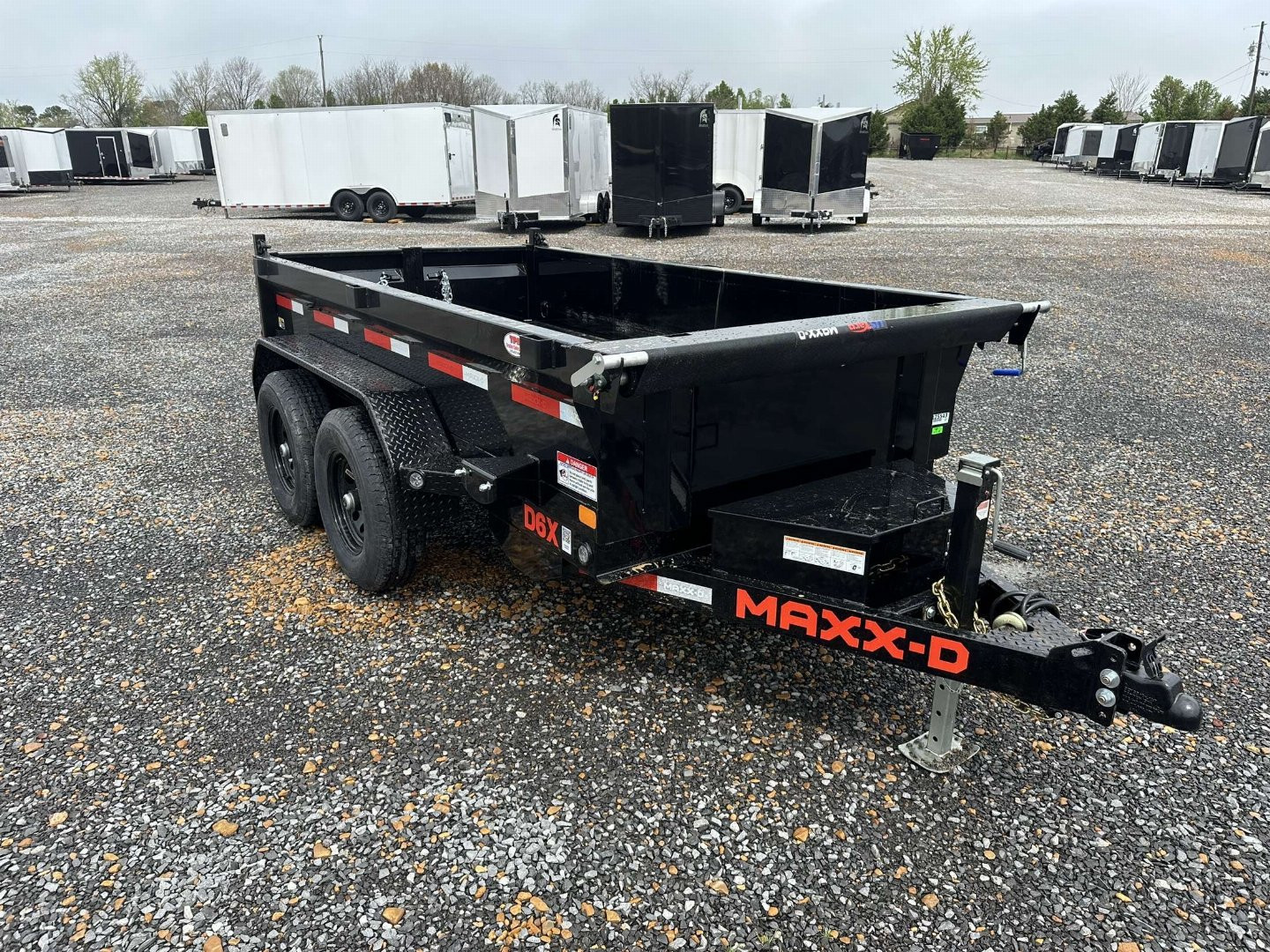 New 2025 MAXXD 60"x10' 10k Dump Trailer