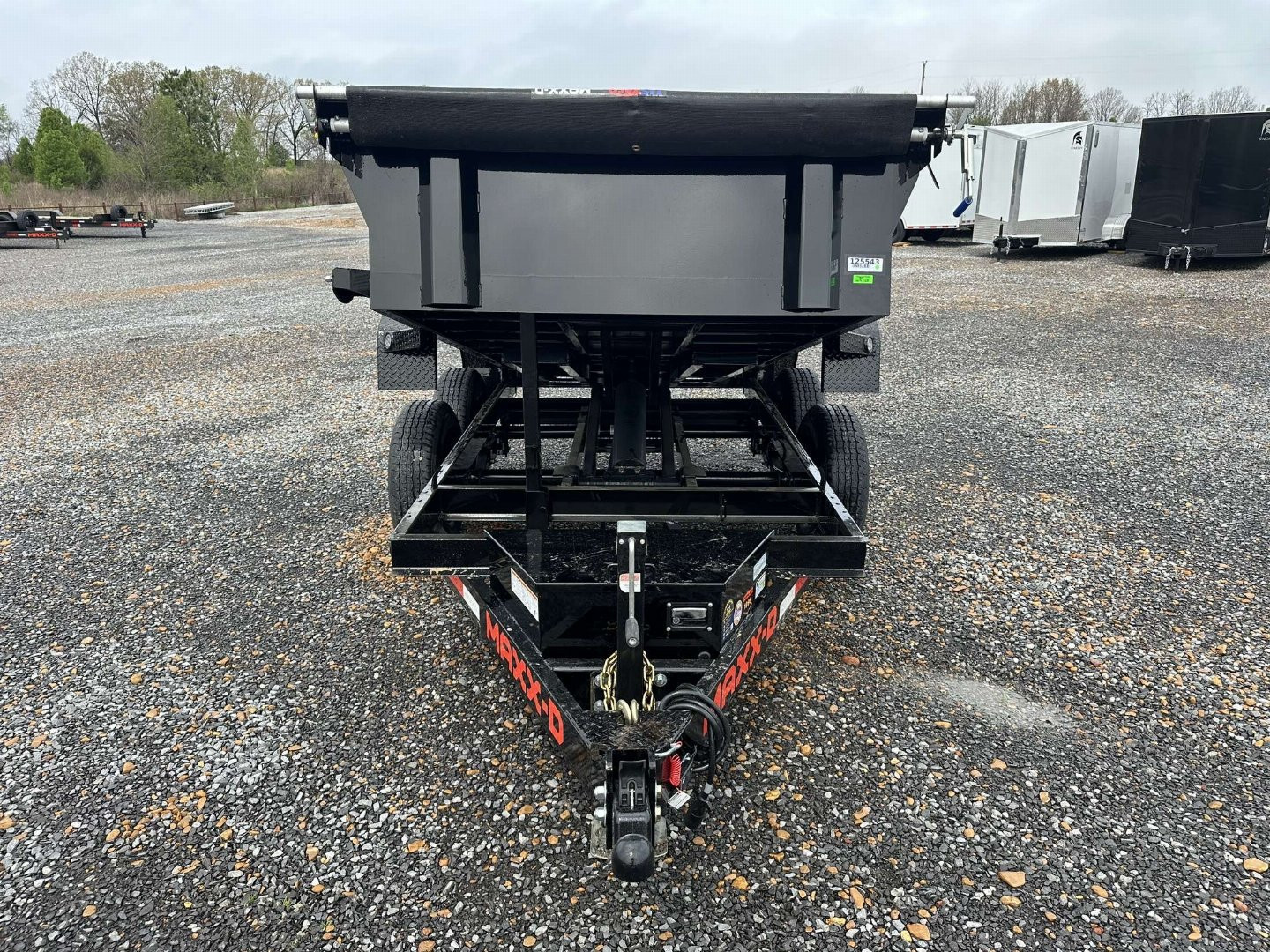 New 2025 MAXXD 60"x10' 10k Dump Trailer