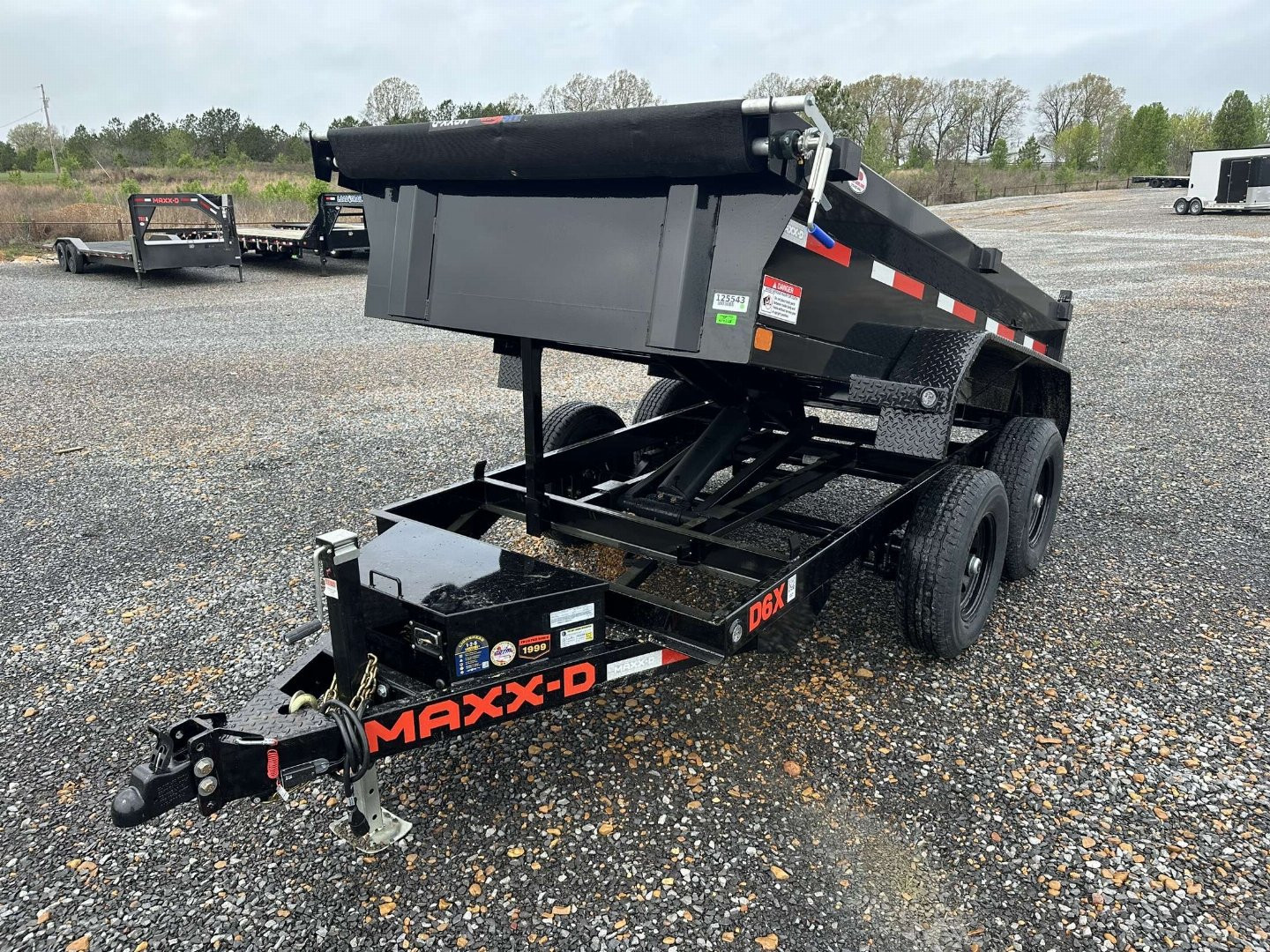 New 2025 MAXXD 60"x10' 10k Dump Trailer