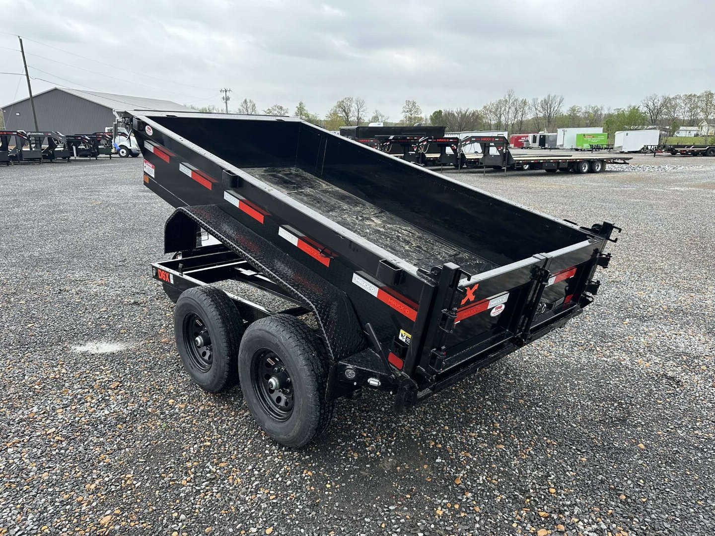 New 2025 MAXXD 60"x10' 10k Dump Trailer