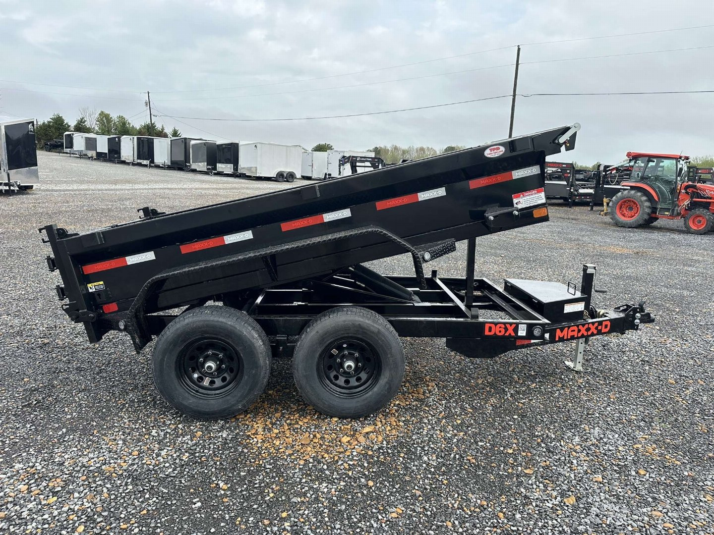 New 2025 MAXXD 60"x10' 10k Dump Trailer