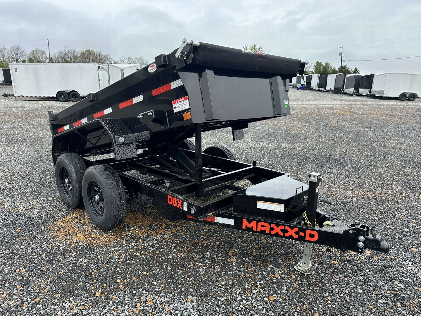 New 2025 MAXXD 60"x10' 10k Dump Trailer