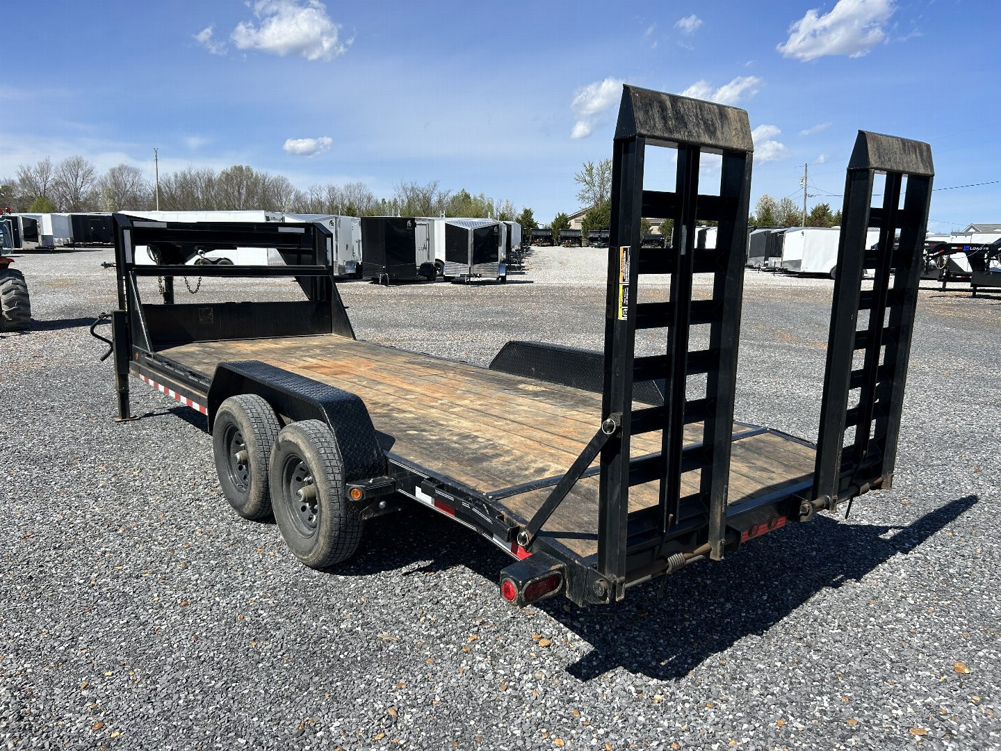 Used 2023 Load Trail 83" x 20' 14k Gooseneck Equipment Trailer