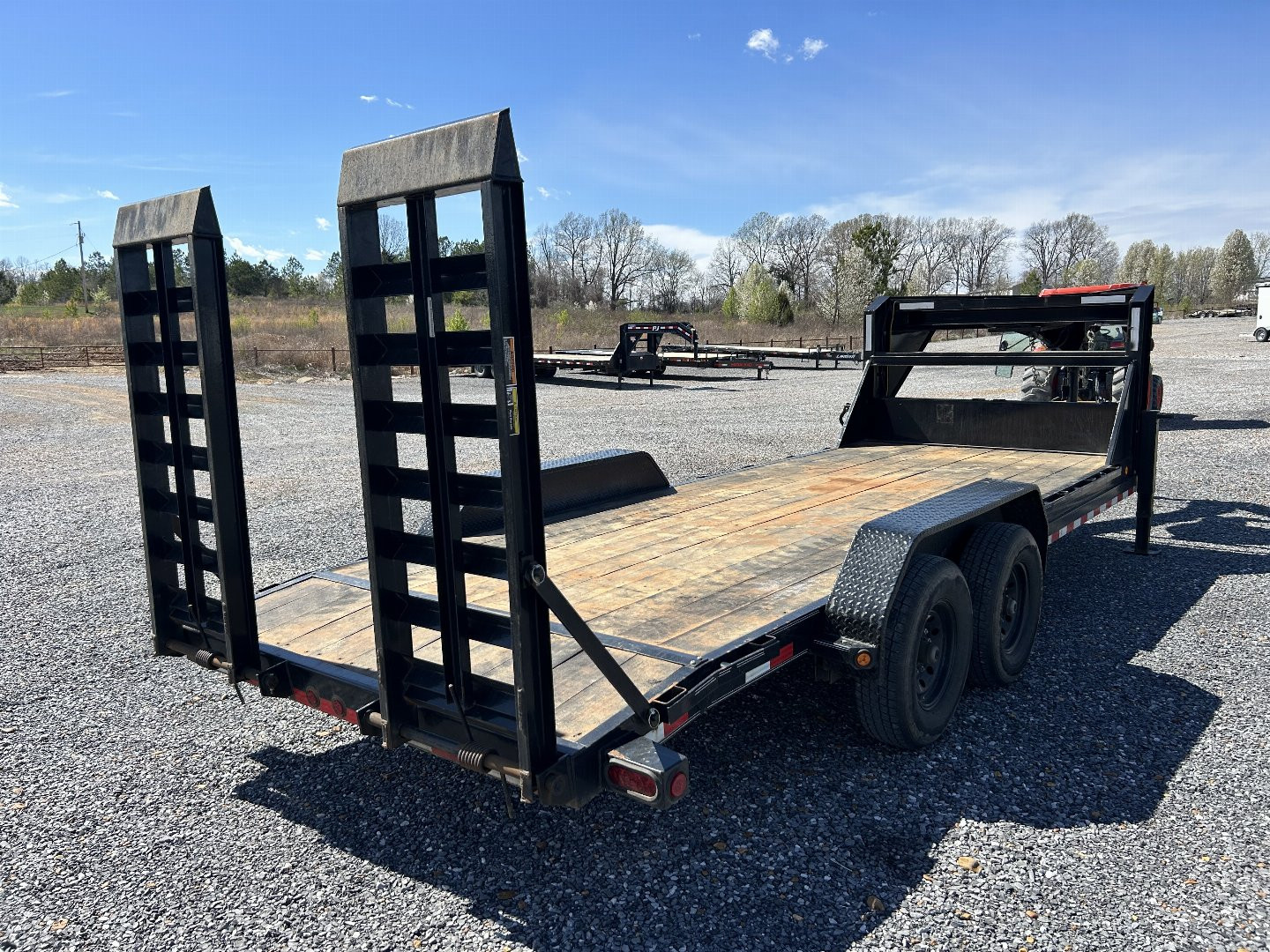 Used 2023 Load Trail 83" x 20' 14k Gooseneck Equipment Trailer