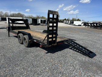 Used 2023 Load Trail 83" x 20' 14k Gooseneck Equipment Trailer